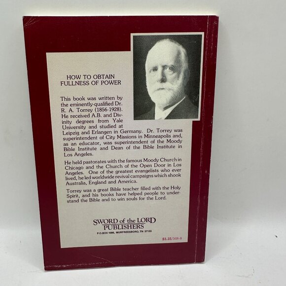How To Obtain Fullness Of Power Book By R.A. Torrey - Picture 2 of 5